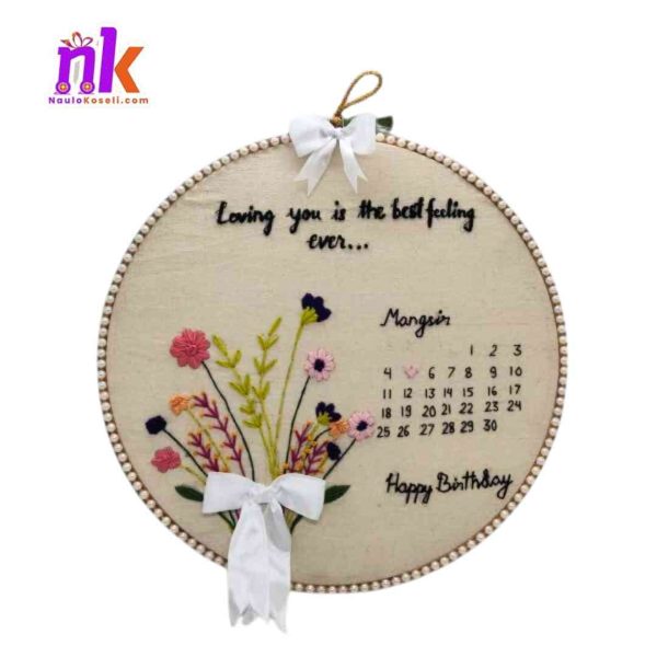 Handmade Embroidery for Birthday