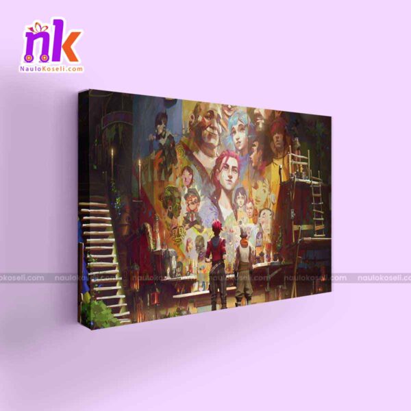 Arcane Poster Wall Decor Framed Canvas
