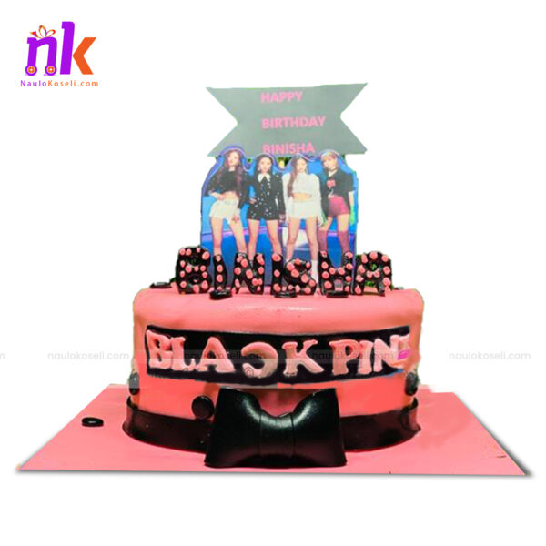 Blackpink Theme Cake in Nepal