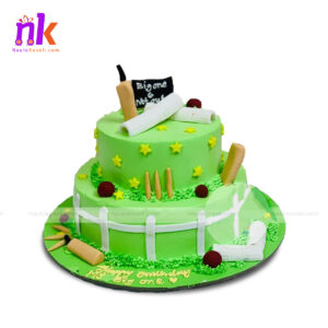 Cricket Themed Cake