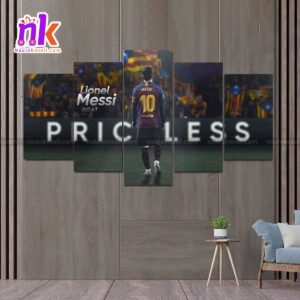 Custom-Design-Priceless-Messi-5-Panel-Canvas-Wall-Art-(2)