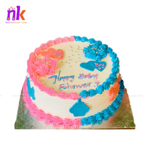 Elegant Baby Shower Cake