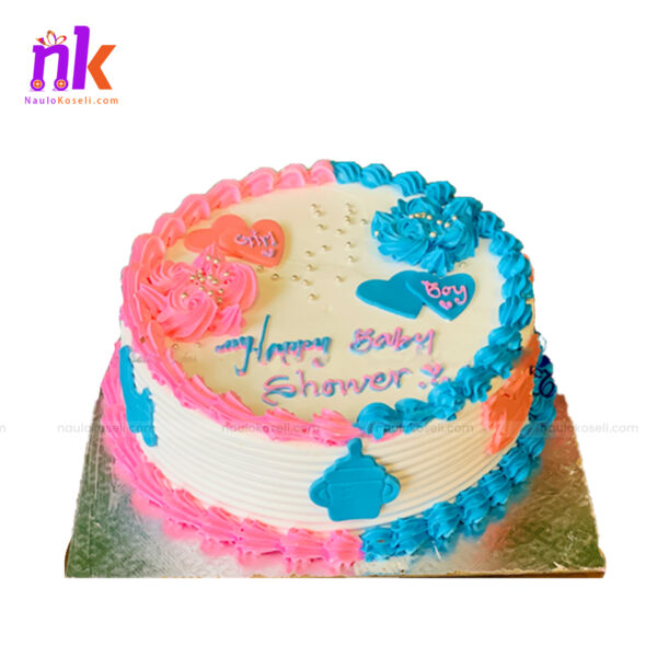 Elegant Baby Shower Cake