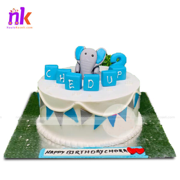 Elephant Cake Design in Nepal