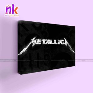 Metallica-Illustration-Wall-Decor-Framed-Canvas