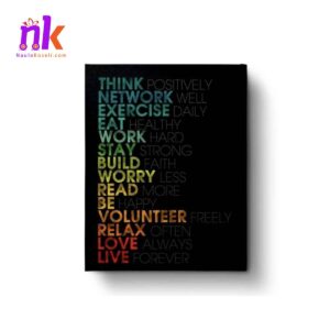 Positive-Quotes-Vibes-Wooden-Frame-Canvas-For-Motivation
