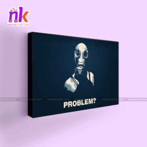 Problem-Quote-Wall-Decor-Framed-Canvas