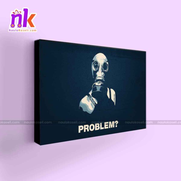 Problem-Quote-Wall-Decor-Framed-Canvas
