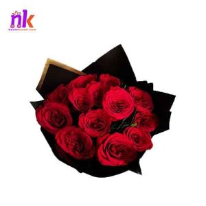 Red Rose Flower Bouquet