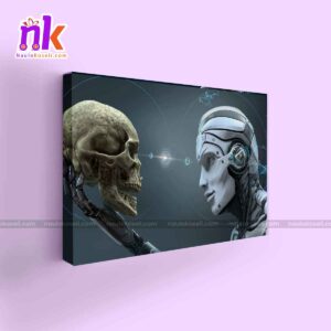 Rise-Of-Artificial-Intelligence-Illustration-Framed-Canvas