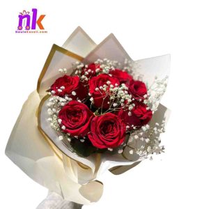 8pcs Rose Bouquet