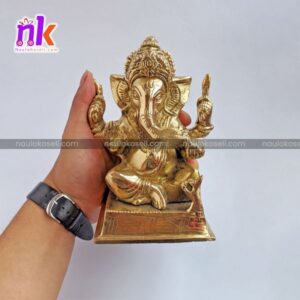 Brass Ganesh 6.5 Inches