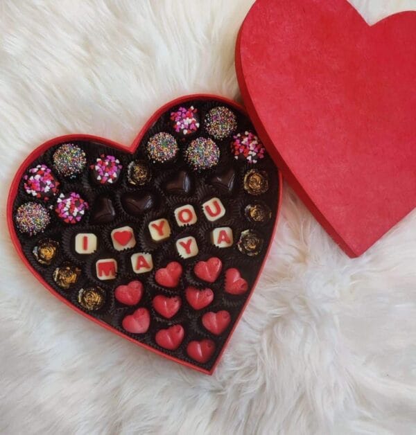 Heart Shaped Chocolate Box