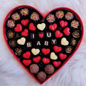Heart Shaped Chocolate Box