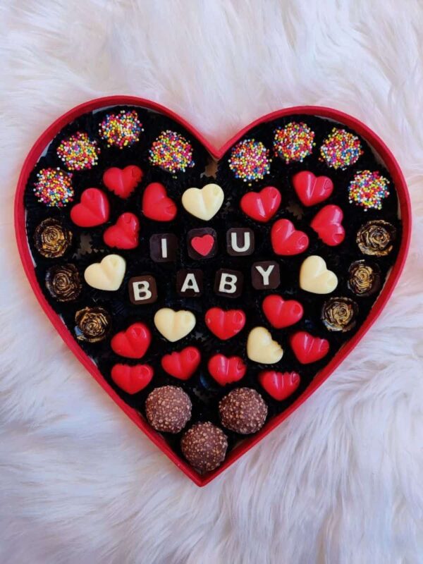 Heart Shaped Chocolate Box