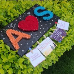Customized String Art Design | 4 Photos