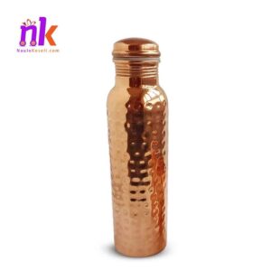 Hammered Copper Water Bottle