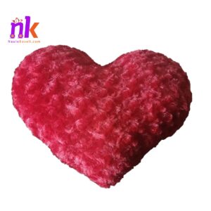 Red Heart Shaped Cushion