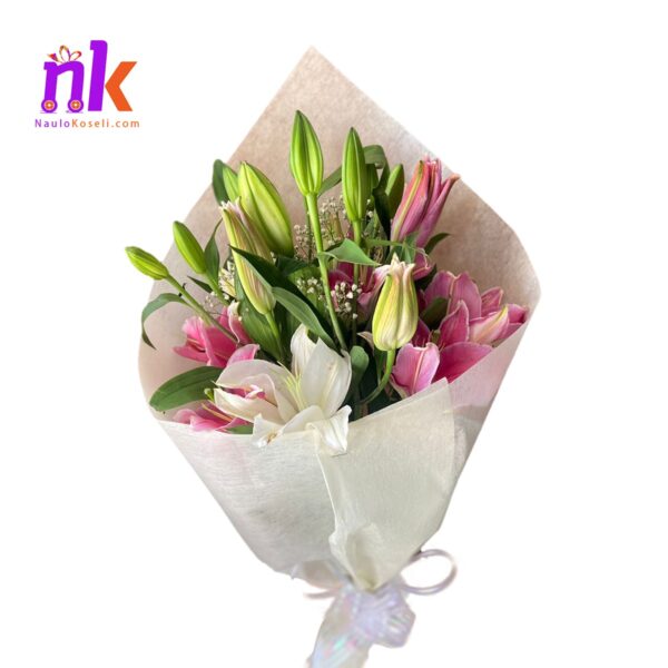 Lily flower bouquet