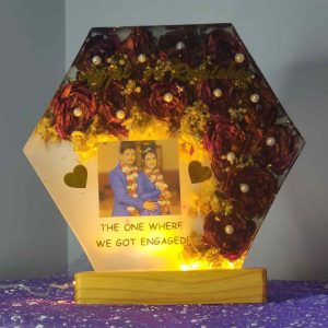 Hexagon Resin Frame