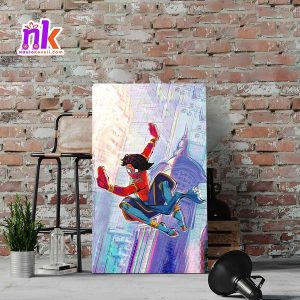 Indian Spiderman Wooden Framed Canvas Design