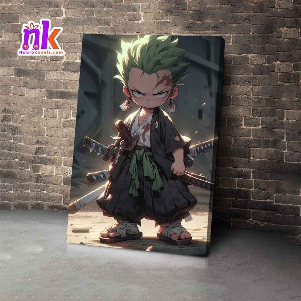 Zoro Wooden Framed Canvas Design