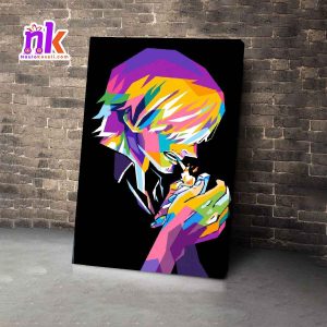 Sanji Wooden Framed Canvas Design