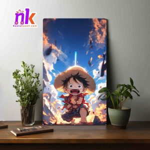 Printed Luffy Canvas