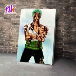 Zoro Wooden Framed Canvas Design