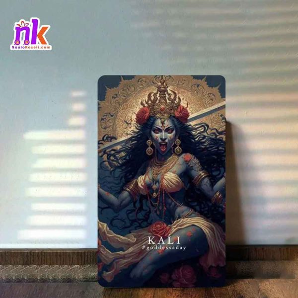 Kali Illustrate Wooden Framed Canvas Design