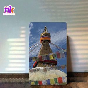 Stupa Wooden Framed Canvas Design