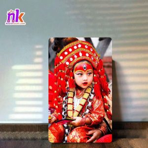 Living Goddess Wooden Framed Canvas