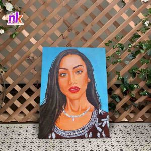 Acrylic Canvas Painting Nepal