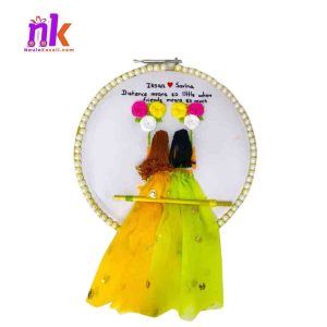 Friendship Themed Embroidery Hoop