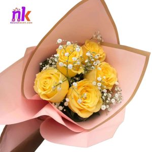 Yellow Rose Bouquet