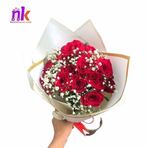 Elegant Red Rose Bouquet