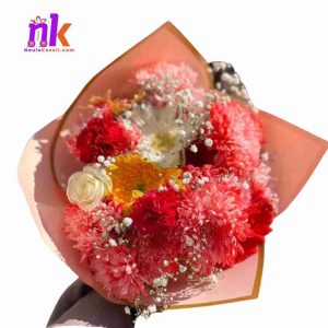 Mixed Carnation Bouquet