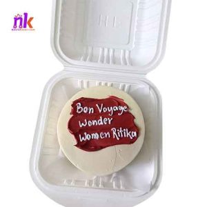 Custom Farewell Bento Cake