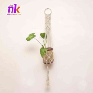 Macrame Diamond Plant Hanger